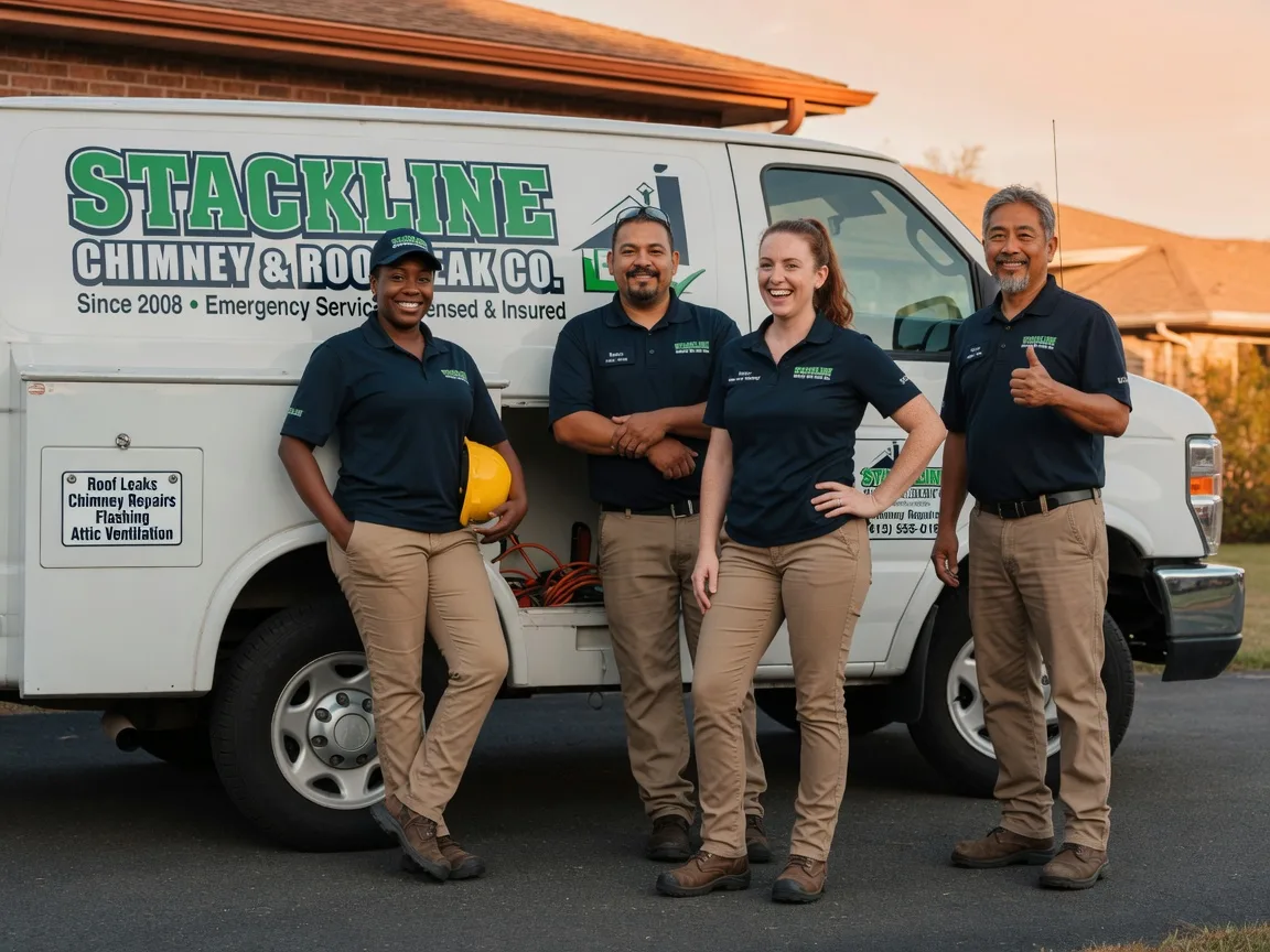 Chimney flashing repair company in Hacksneck, VA